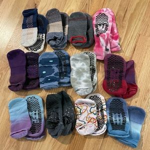 Lot of 12 Pointe Studio barre/pilates socks